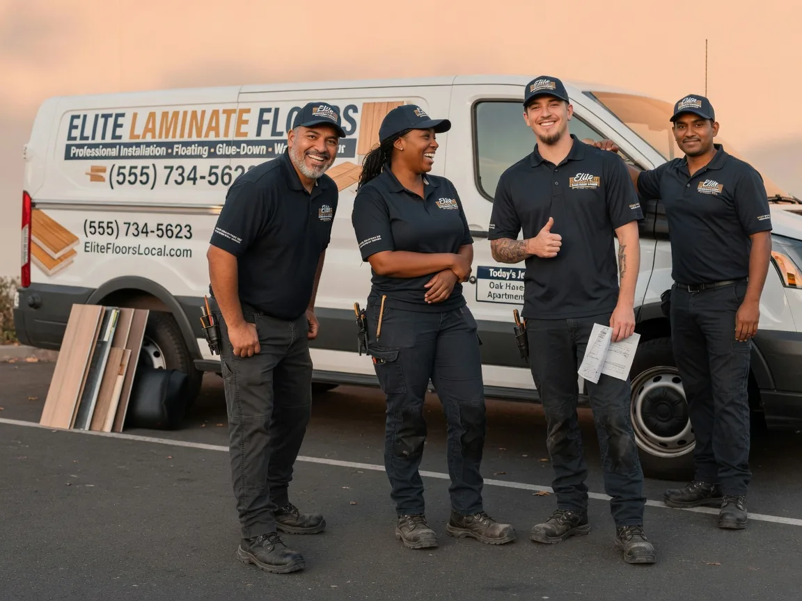 Laminate flooring installation company in Mason, OH